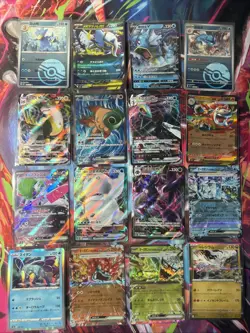 Pokemon 16 Card Lot nm V Max Mega Amazing Ex HOLO Rare Hits Only F74 - Image 1