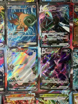 Pokemon 16 Card Lot nm V Max Mega Amazing Ex HOLO Rare Hits Only F74 - Image 2