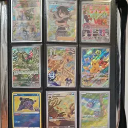 Pokemon Binder Collection 150 Card Lot, Good mix of Trainers, Ultra, Art rare. - Image 1
