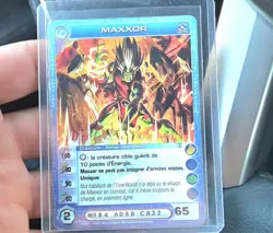 Chaotic Card Maxxor DOP. 1st Ed Holo. Max Energy. 100 Courage. - Image 1