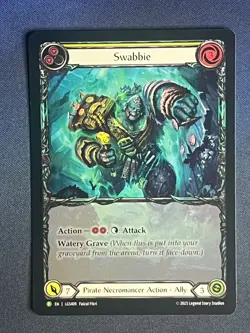 FAB LGS409 Swabbie FOIL Promo Pirate Necromancer Action Flesh & Blood TCG - Image 1