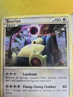 Snorlax Call of Legends Regular Card 33/95 - Image 5