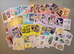 Bella Sara Lot of Approximately 83 Cards and Stickers - Mixed Condition - Image 1