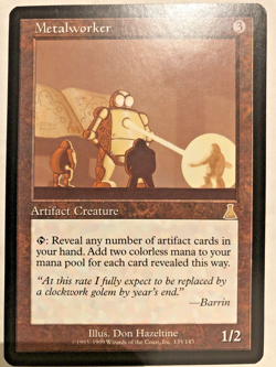 Metalworker x1 1x Urza's Destiny NM MTG - Image 1