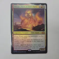 MTG- Phlage, Titan of Fire's Fury x1 - MH3 FOIL - Image 1