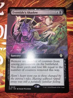 Eventide's Shadow (Extended Art) Commander: Lorwyn Eclipsed Regular - Image 1