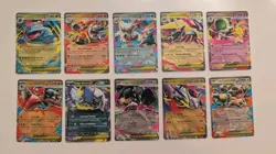 Pokemon TCG Mega Evolution Complete Double Rare EX Bundle (All 10 Cards) - NM - Image 1