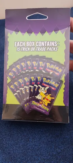 2025 Pokemon TCG TRICK OR TRADE BOOSTER BUNDLE New Sealed Halloween 15 Packs - Image 3