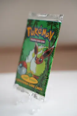 21.00g - Pokemon 1999 Jungle Unlimited Booster Pack Flareon Vintage WOTC ~READ~ - Image 4