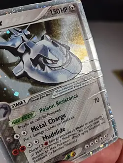 Pokemon TCG Steelix EX 109/115 Unseen Forces Holo Card - Image 4