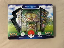 Pokemon GO TCG Trading Card Game: Alolan Exeggutor V Box - 4 Booster Packs - Image 1
