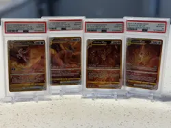 SEQUENTIAL PSA 10 Pokemon Crown Zenith Gold VSTAR Set GG67 GG68 GG69 GG70 - Image 1