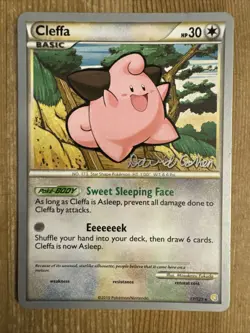 Pokemon Cleffa World Championships 2011 17/123 David Cohen LP - Image 1