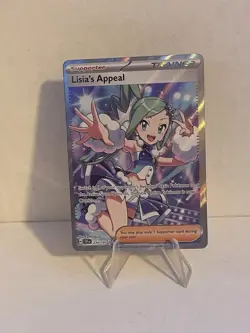 Pokemon TCG Lisia's Appeal 234/191 Full Art Trainer Surging Sparks - Image 1