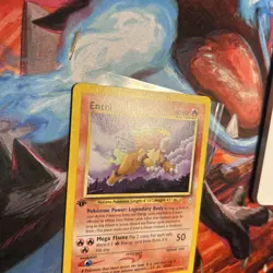 Pokemon TCG Entei Neo Revelation 17/64 Regular 1st Edition Rare 2000 - Image 4