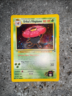 Pokemon TCG Cards Erika's Vileplume 5/132 Gym Heroes Holo Rare EXC - Image 4