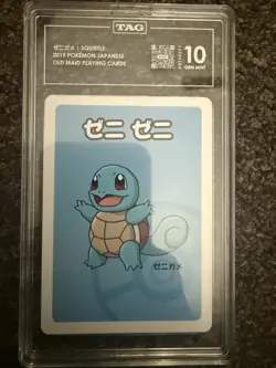 TAG 10 Gem Mint 2019 Pokemon Japanese Old Maid Cards Gengar Meowth Squirtle - Image 4
