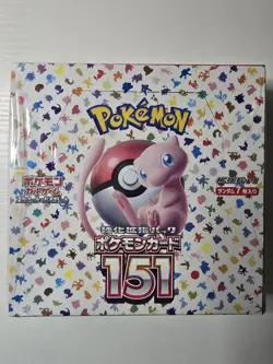Sealed / With Shrink Pokemon Card 151 Booster Box sv2a Japanese - Image 1