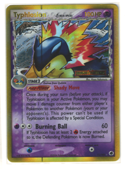 Typhlosion EX Dragon Frontiers 12/101 Reverse Holo Rare Pokemon Card - Image 1