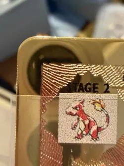Pokemon Celebrations Metal Charizard 4/102 Gold UPC 25th Promo - Image 3