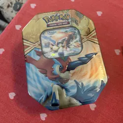 2013 Pokemon Keldeo EX Tin-Black & White Plasma Storm **Factory Sealed/English** - Image 1