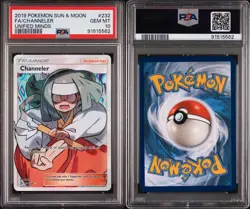 2019 Pokemon Unified Minds Channeler Psa 10 yeah￼ - Image 1