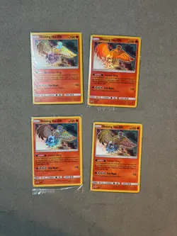 Pokemon Shining Ho-oh SM70 SEALED Promos from Shining Legends ETB - Lot of 4 - Image 1