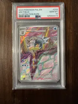 Pokemon TCG Arctibax Illustration Paldea Evolved 209/193 PSA 10 - Image 1