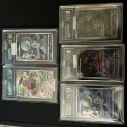 Pokemon TCG Japanese Graded Card Lot - 5 pristine Cards/ Slabs custom listing - Image 1