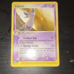 Nintendo Espeon 16/100 80HP Sandstorm Psychic Pokemon TCG Card - Image 1