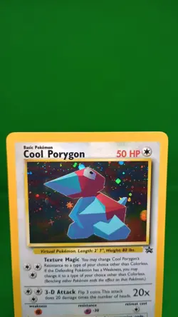 Pokemon TCG - Cool Porygon 15/53 WOTC Promo Holo - Light Play - Image 2
