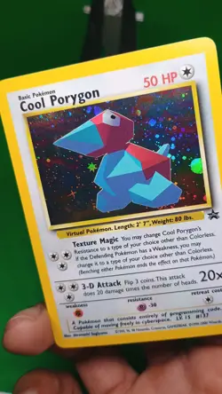 Pokemon TCG - Cool Porygon 15/53 WOTC Promo Holo - Light Play - Image 4