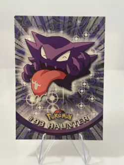 Haunter - Pokemon Topps #93 - Non Holo NM Vintage Blue Logo - Image 1