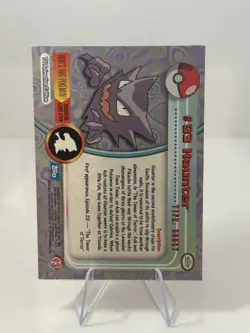 Haunter - Pokemon Topps #93 - Non Holo NM Vintage Blue Logo - Image 2