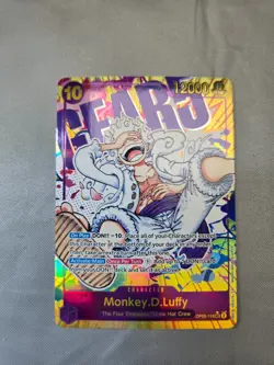 One Piece TCG OP05-119 Monkey D. Luffy Gear 5 Parallel SEC Alt Art English - Image 1