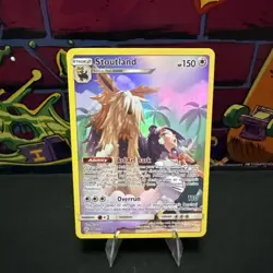 Stoutland Secret Rare Full Art Cosmic Eclipse 248/236 Pokemon Card NM - Image 1