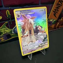 Stoutland Secret Rare Full Art Cosmic Eclipse 248/236 Pokemon Card NM - Image 2