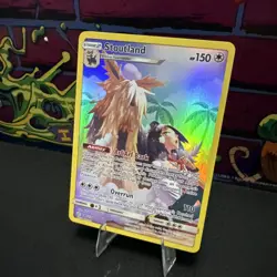 Stoutland Secret Rare Full Art Cosmic Eclipse 248/236 Pokemon Card NM - Image 3