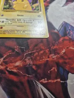 Pikachu E3 Stamped 58/102 Base Set Yellow Cheeks Pokemon Card 1999 MP HP - Image 4