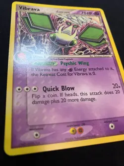 VIBRAVA (DELTA SPECIES) - 24/101 - DRAGON FRONTIERS - RARE POKEMON CARD -LP - Image 2