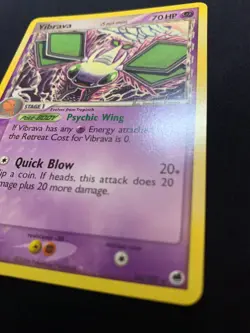 VIBRAVA (DELTA SPECIES) - 24/101 - DRAGON FRONTIERS - RARE POKEMON CARD -LP - Image 3