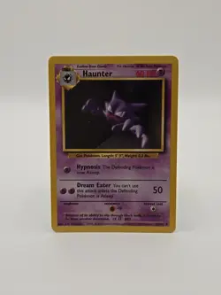 HAUNTER - Base Set - 29/102 - Uncommon - Pokemon Card - Unlimited Edition - NM - Image 1