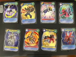 Digimon D-Tector Cards Lot 10 Cards + 2 Free bonus cards - Image 1