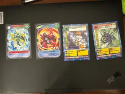 Digimon D-Tector Cards Lot 10 Cards + 2 Free bonus cards - Image 3