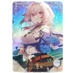 March 7th SR - Honkai: Star Rail - Goddess Story Anime Waifu Trading Card - Image 1