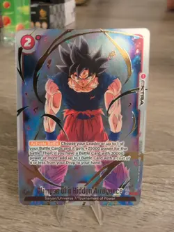 Dragon Ball Fusion World Card FB02-035 Glimpse of Hidden Arrogance Parallel Alt - Image 4