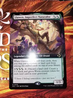 Lluwen, Imperfect Naturalist (Extended Art) Lorwyn Eclipsed Regular - Image 1