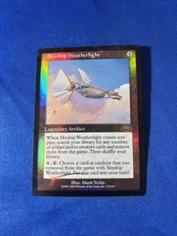 FOIL SKYSHIP WEATHERLIGHT LP Planeshift mtg Magic fast shipping - Image 1