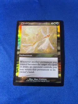 FOIL CLOUD COVER LP+ Planeshift mtg Magic fast shipping - Image 1