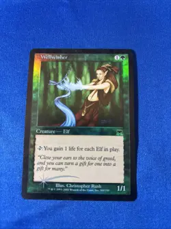 FOIL WELLWISHER LP+ Onslaught Original mtg Magic fast shipping - Image 1